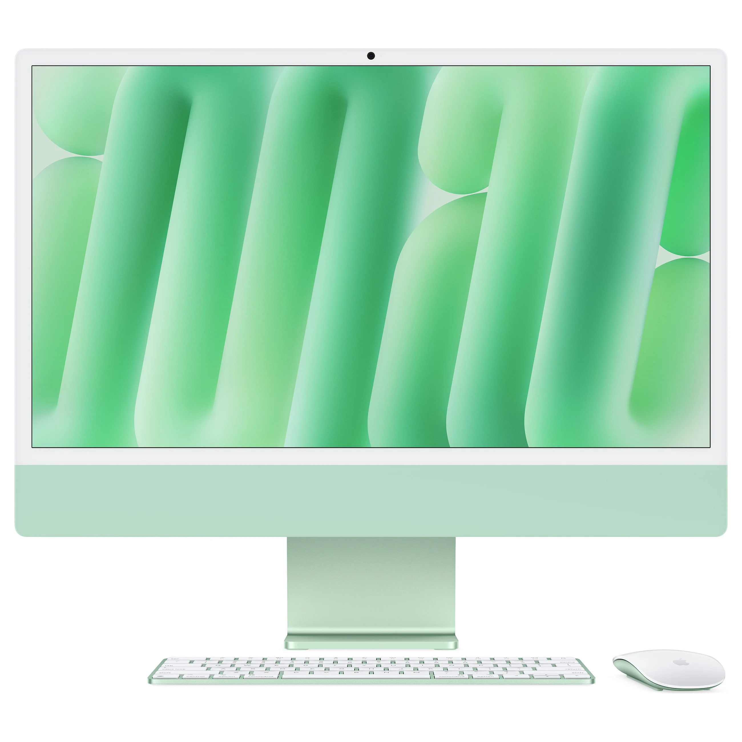 Apple 24 inch iMac with Retina 4 5K display  M4 chip with 8 core CPU and 8 core GPU  16GB  256GB SSD   Green Notebooks & E-Book Reader