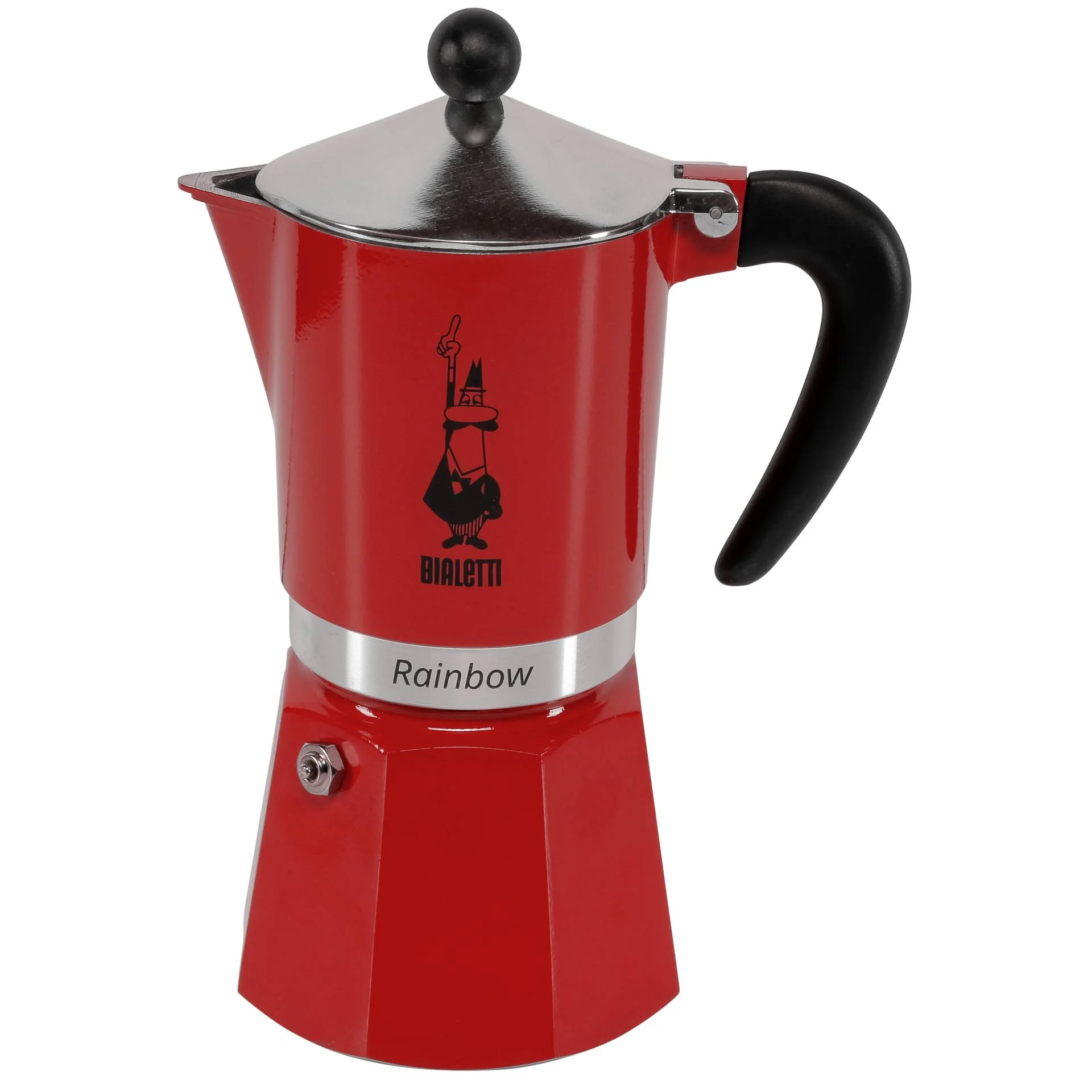 Bialetti RAINBOW 6TZ rot Kuechenkleingeraete