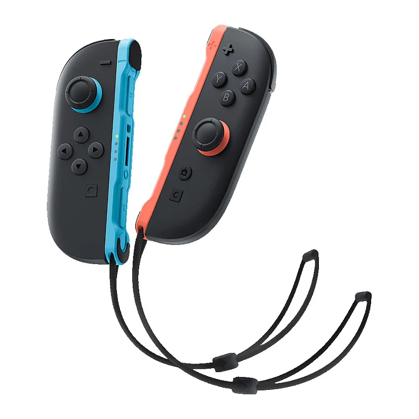 Nintendo Joy Con 2 2er Set  hellblau hellrot  Konsolen