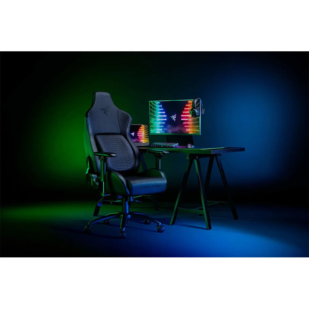Razer Gaming Stuhl Iskur  Black Zubehoer Gaming