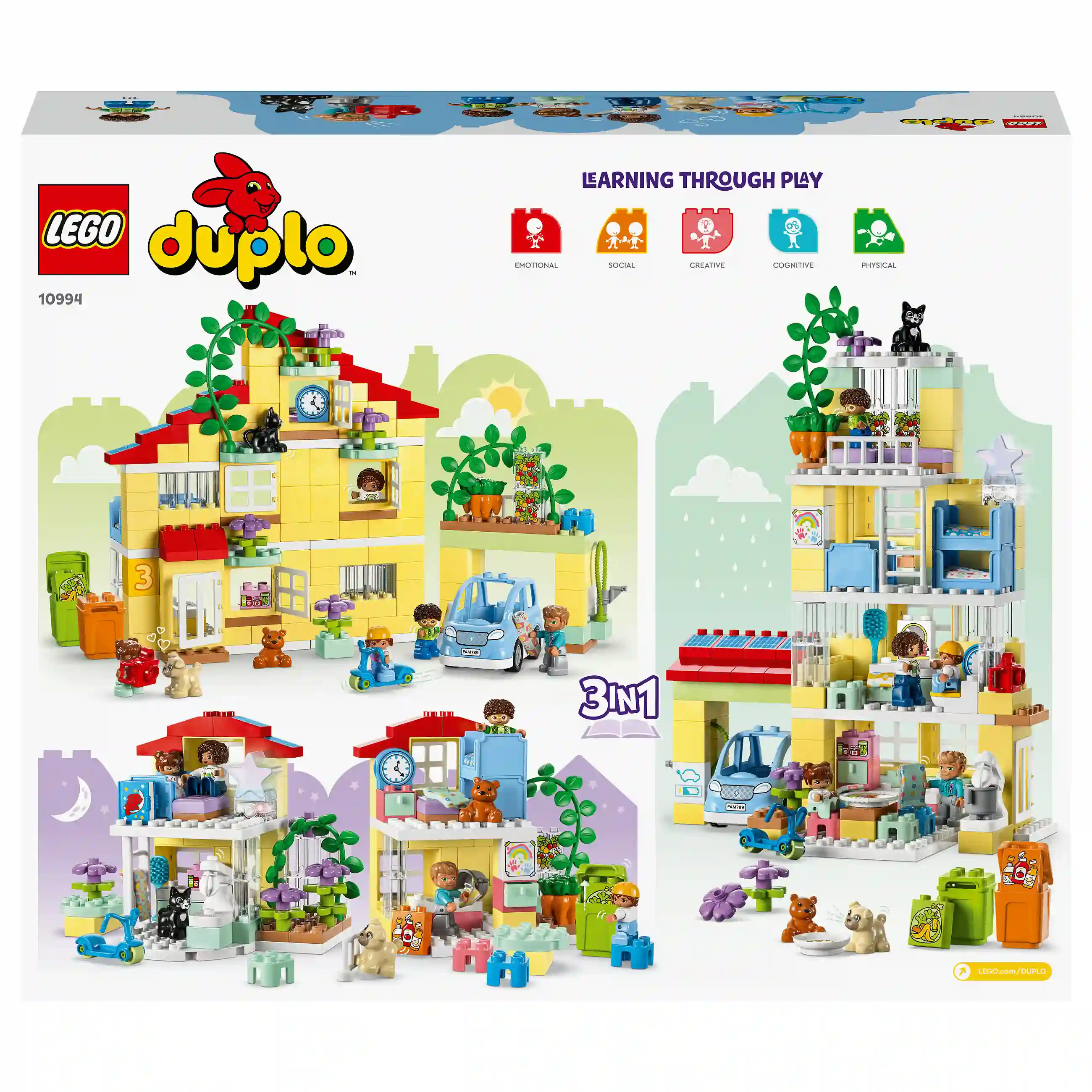 LEGO Duplo 10994 3 in 1 Familienhaus Spielwaren