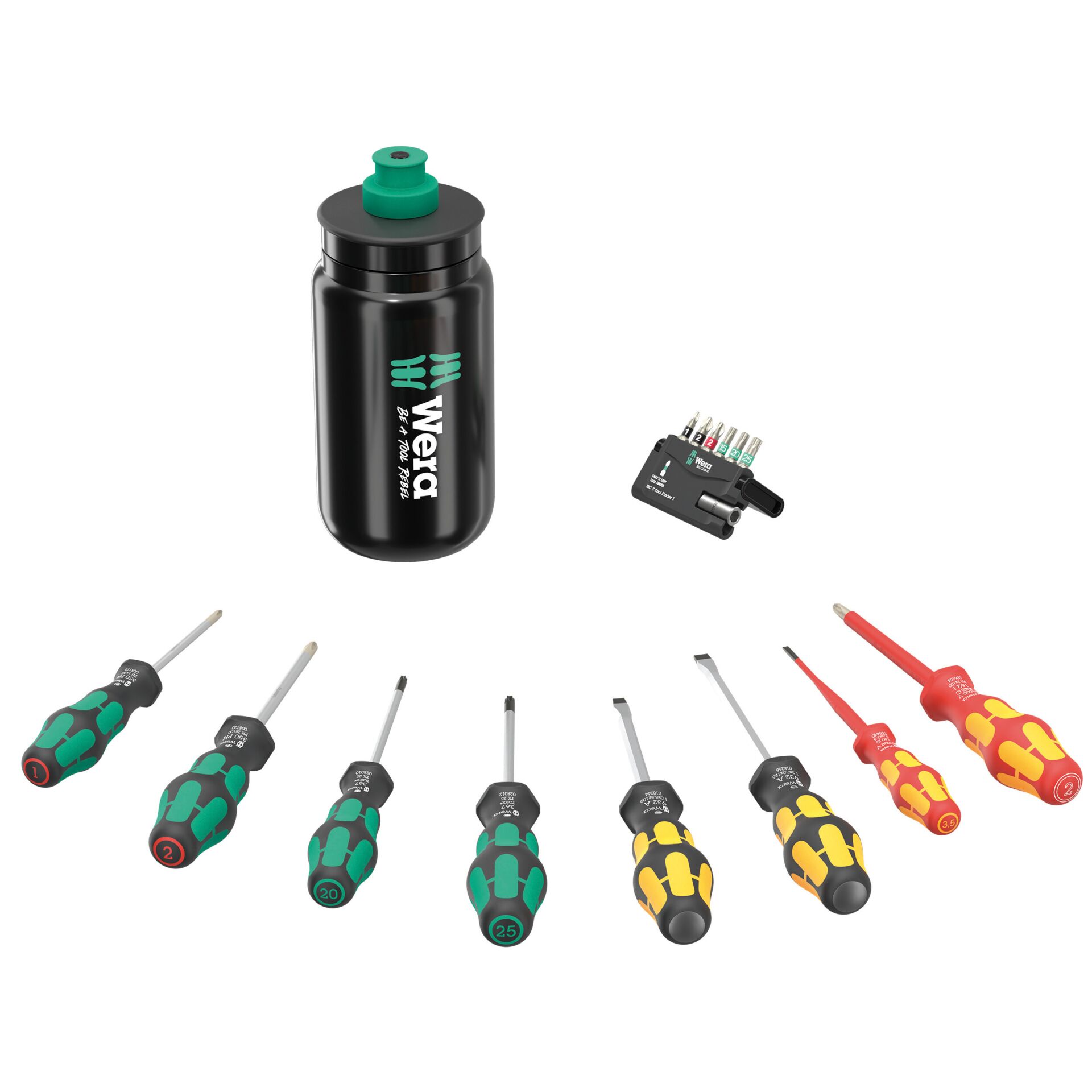 Wera 9540 Kraftform XL Bottle Set Schraubendreher & Zangen