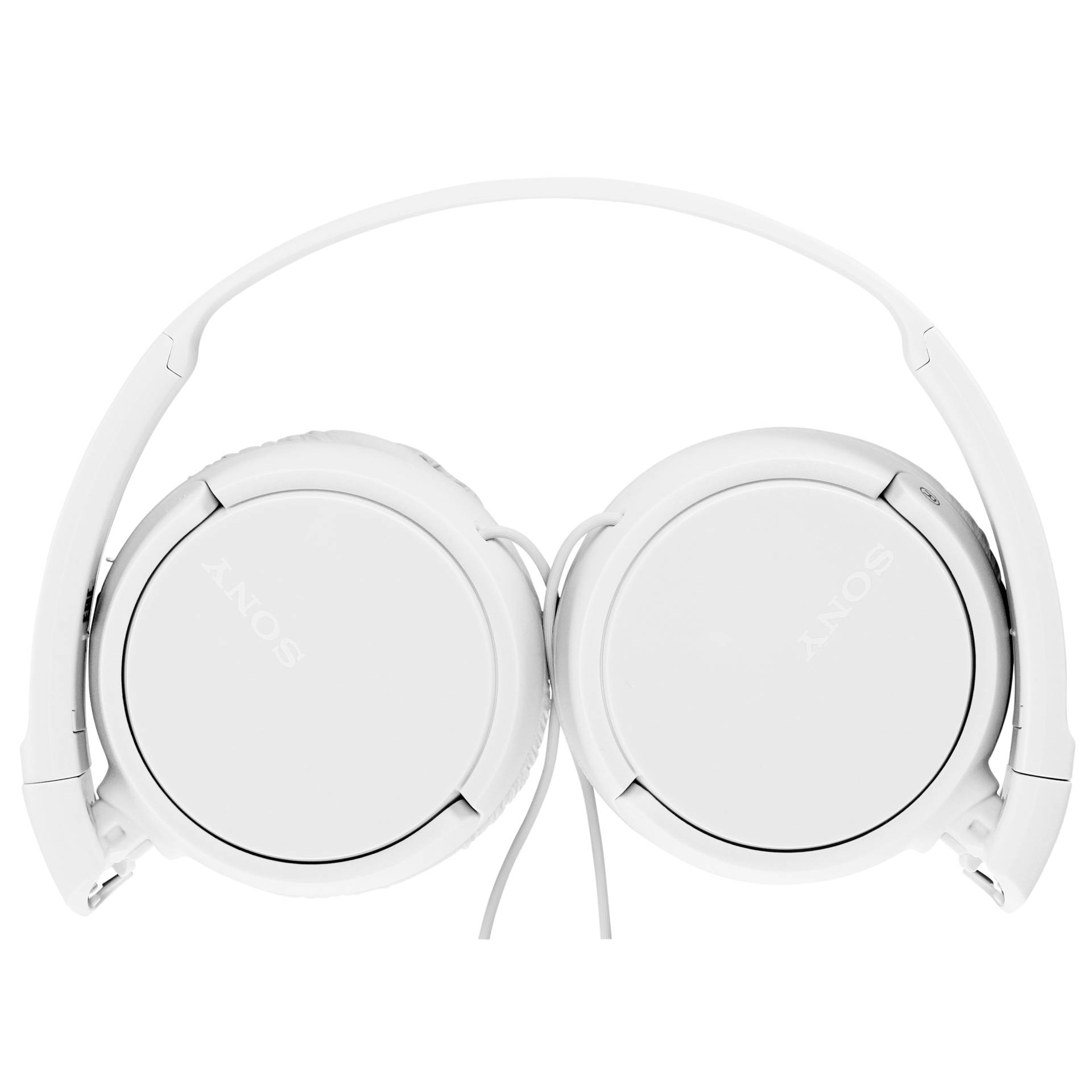 Sony MDR ZX110AP Kopfhoerer Kabelgebunden Kopfband Anrufe Musik Weiss Over-Ear