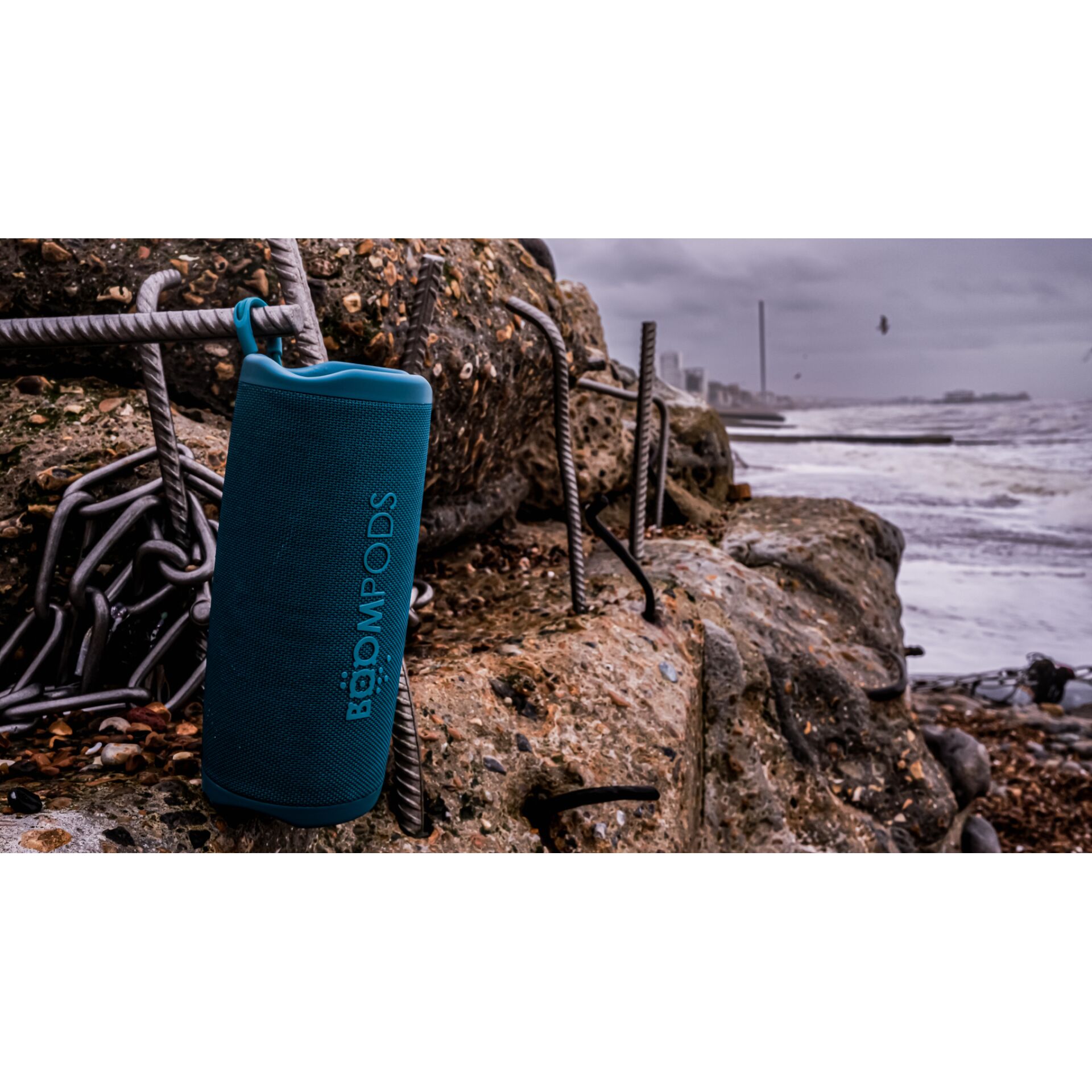 Boompods Beachboom 12 Blue Video & Audio