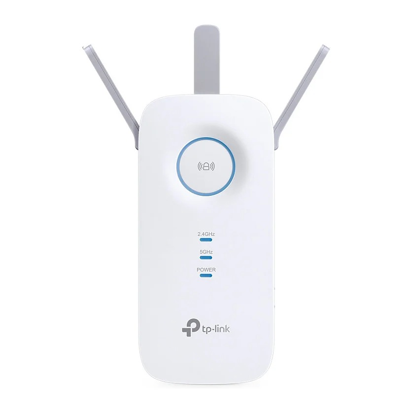 TP Link RE450 Wi Fi Range Extender   1200 Mbps   Dual Band   Gigabit Ethernet   Weiss Repeater