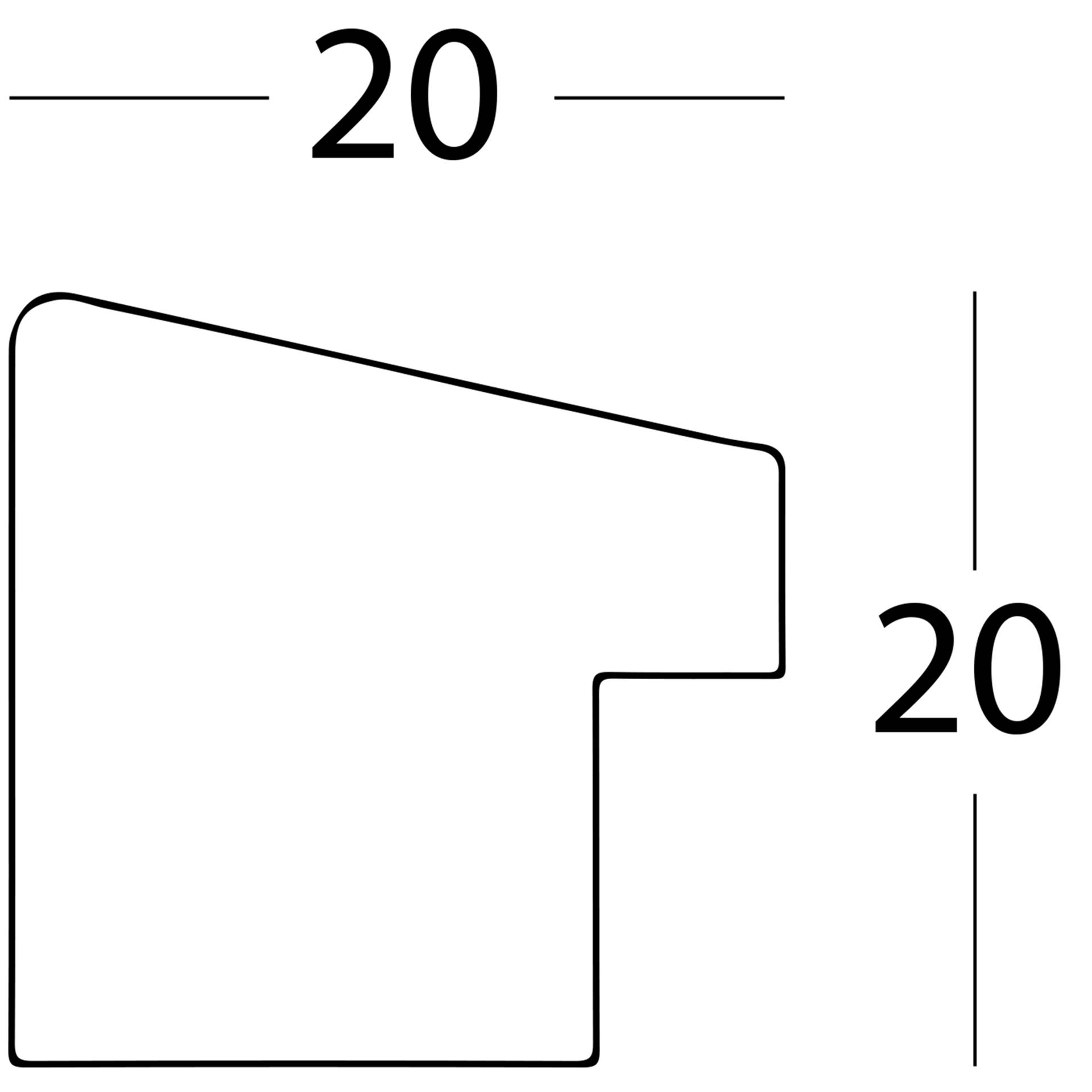Walther Fiorito eiche hell 30x40 Holz inkl  Passepartout EF040E Bilderrahmen