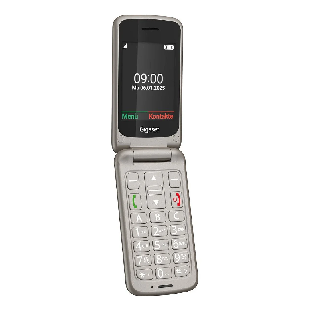 Gigaset GL595 silber Handys & Tablets