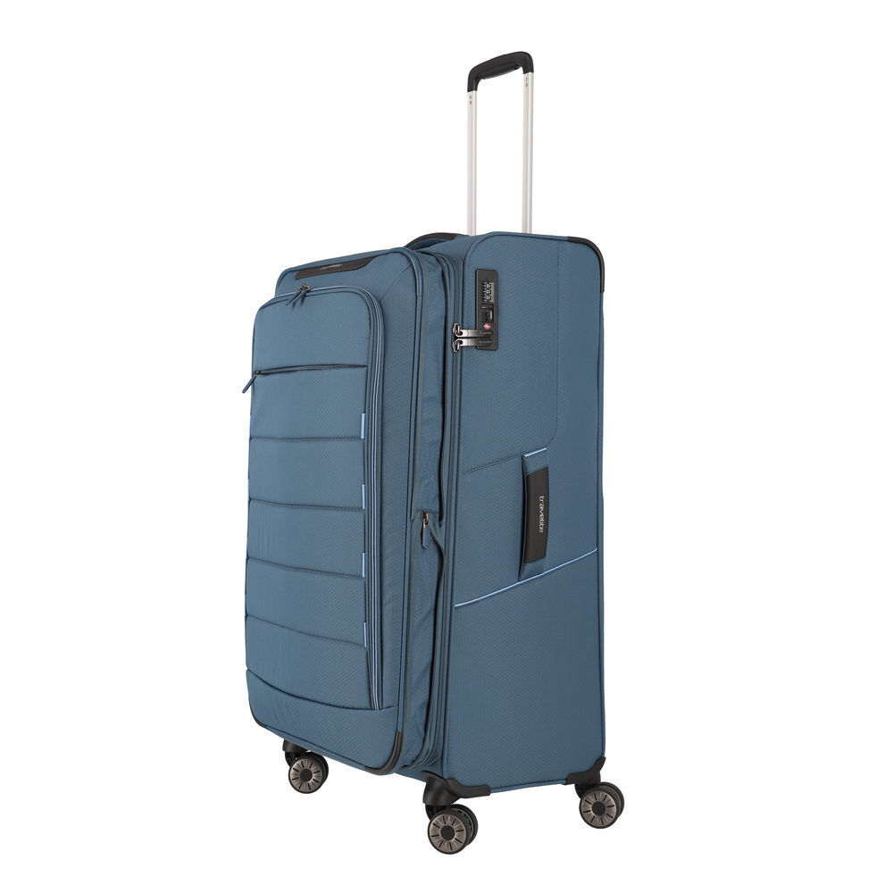 TRAVELITE 4 Rollen Koffer Trolley Skaii  L  panoramablau Taschen & Rucksaecke