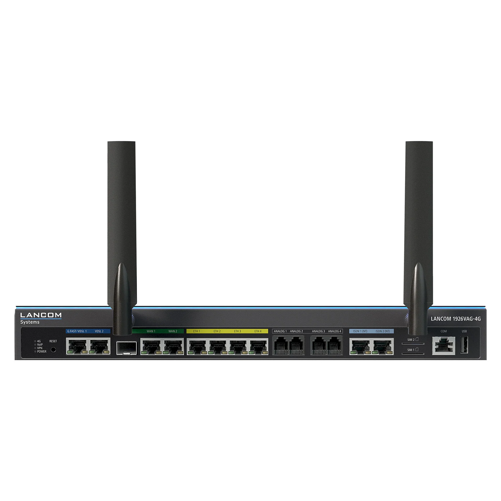LANCOM 1926vag 4g Router Dual Band WiFi 4G LTE Gigabit Ethernet Schwarz