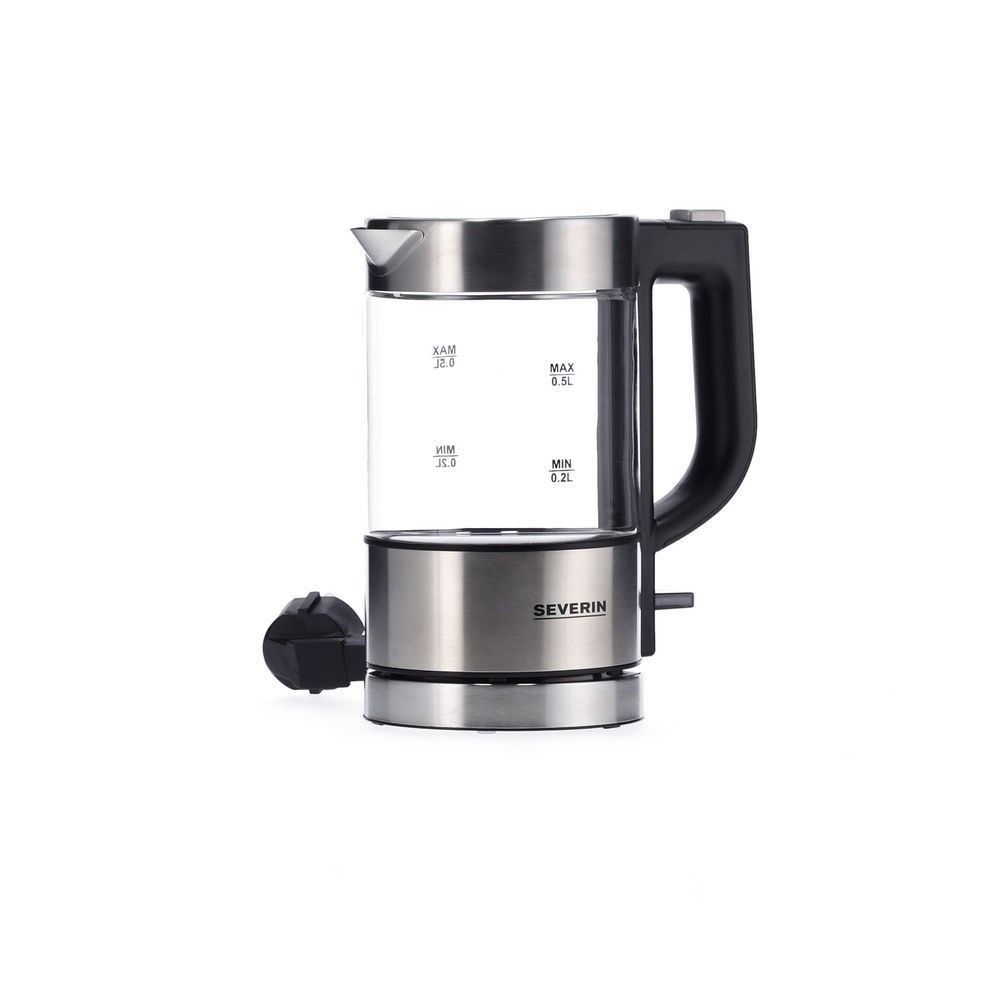 Severin WK 3472 Glas Wasserkocher 0 5l
