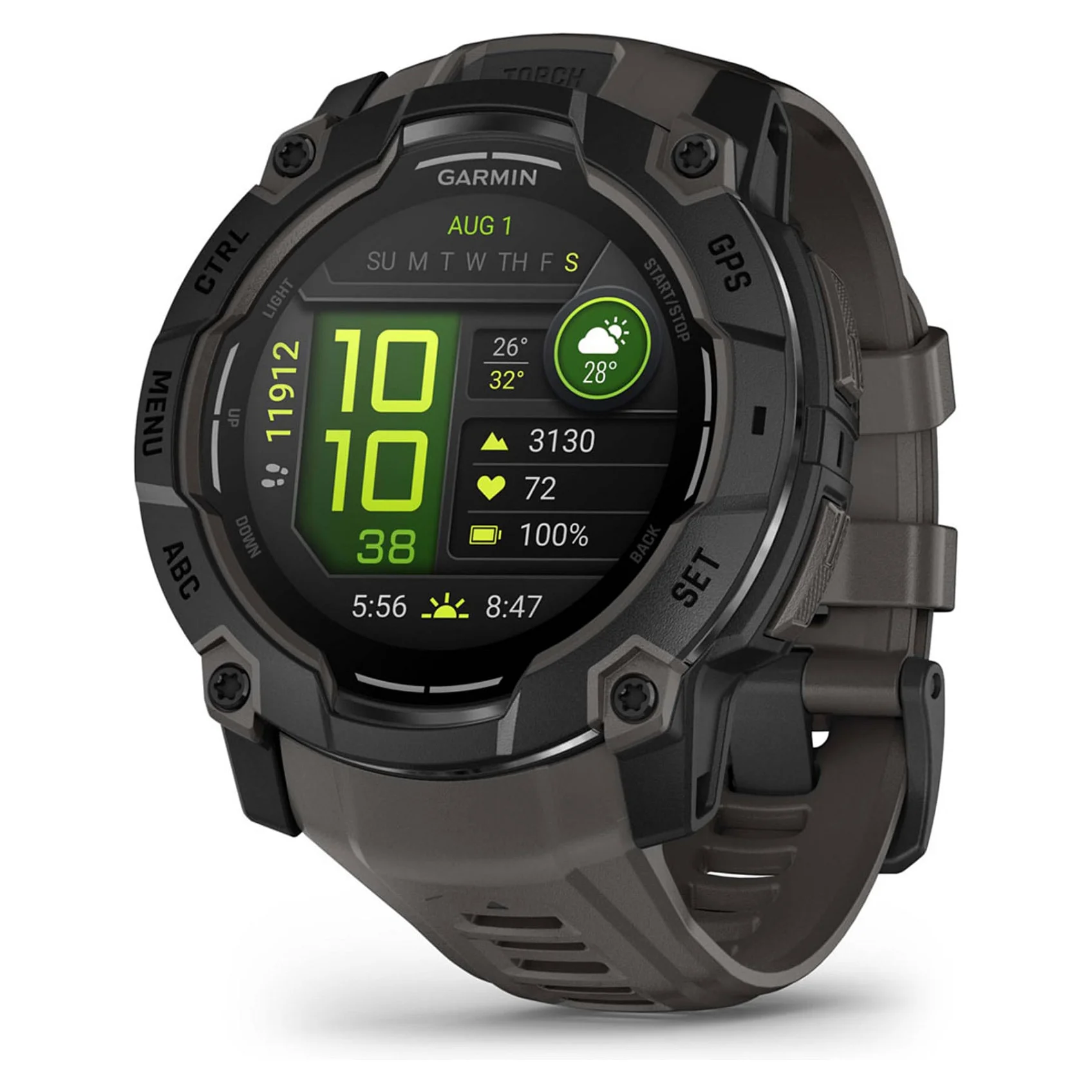 Garmin Instinct 3 AMOLED  50mm  schwarz Smartwatches & Fitnesstracker