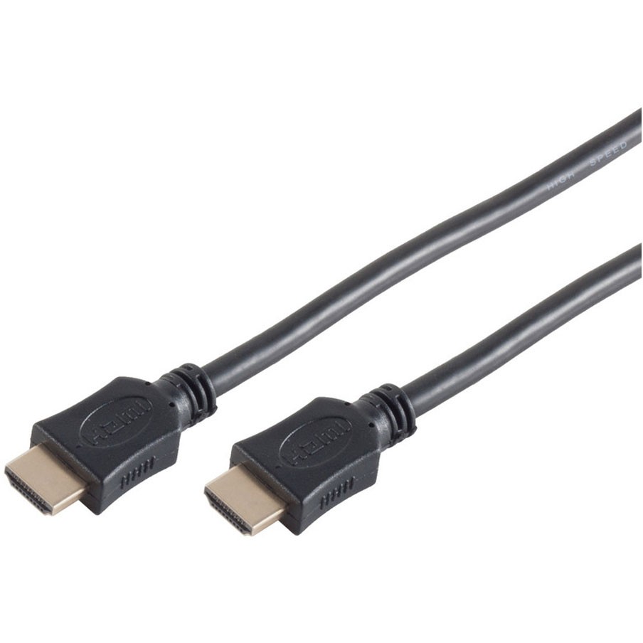 No Name HDMI  ST ST  1 5m HighSpeed Verbindungskabel 4K Schwarz PC-Zubehoer
