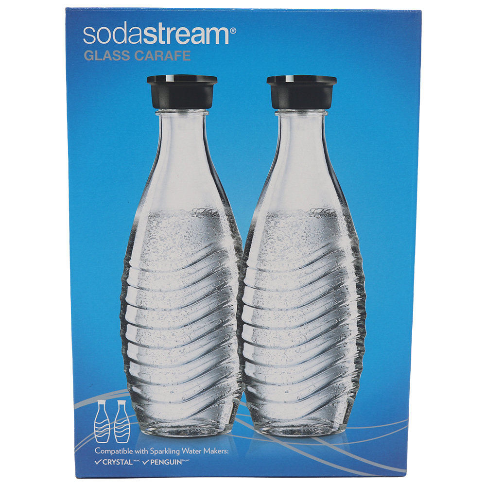 SodaStream crystal penguin doppelpack glaskaraffen 0 7l Wasseraufbereitung
