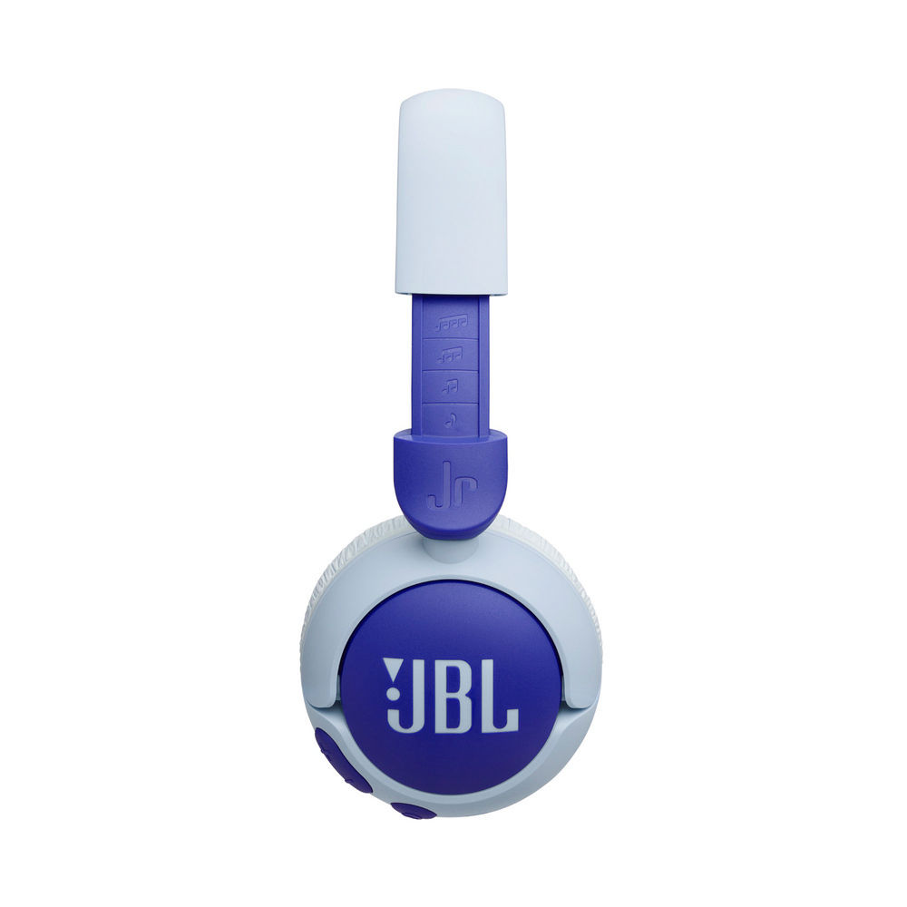 JBL On Ear Kopfhoerer fuer Kinder JR320BT safe listening Blau