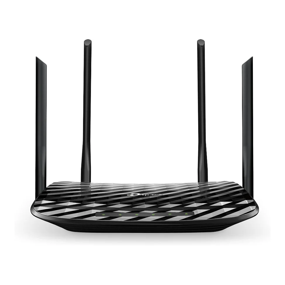 TP Link AC1200 WLAN Router Gigabit Ethernet Dual Band 2 4 GHz 5 GHz Schwarz
