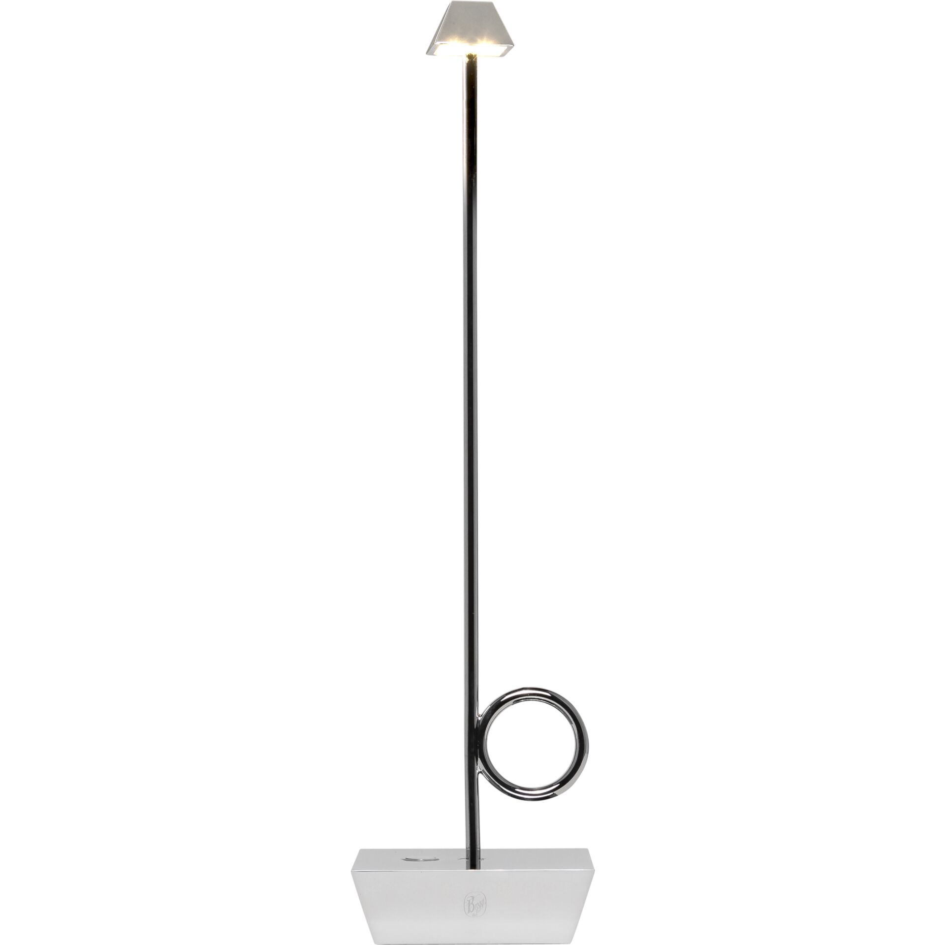 Broggi Design Broggi Lampada Bugia ricaricabile cromata Wohnaccessoires