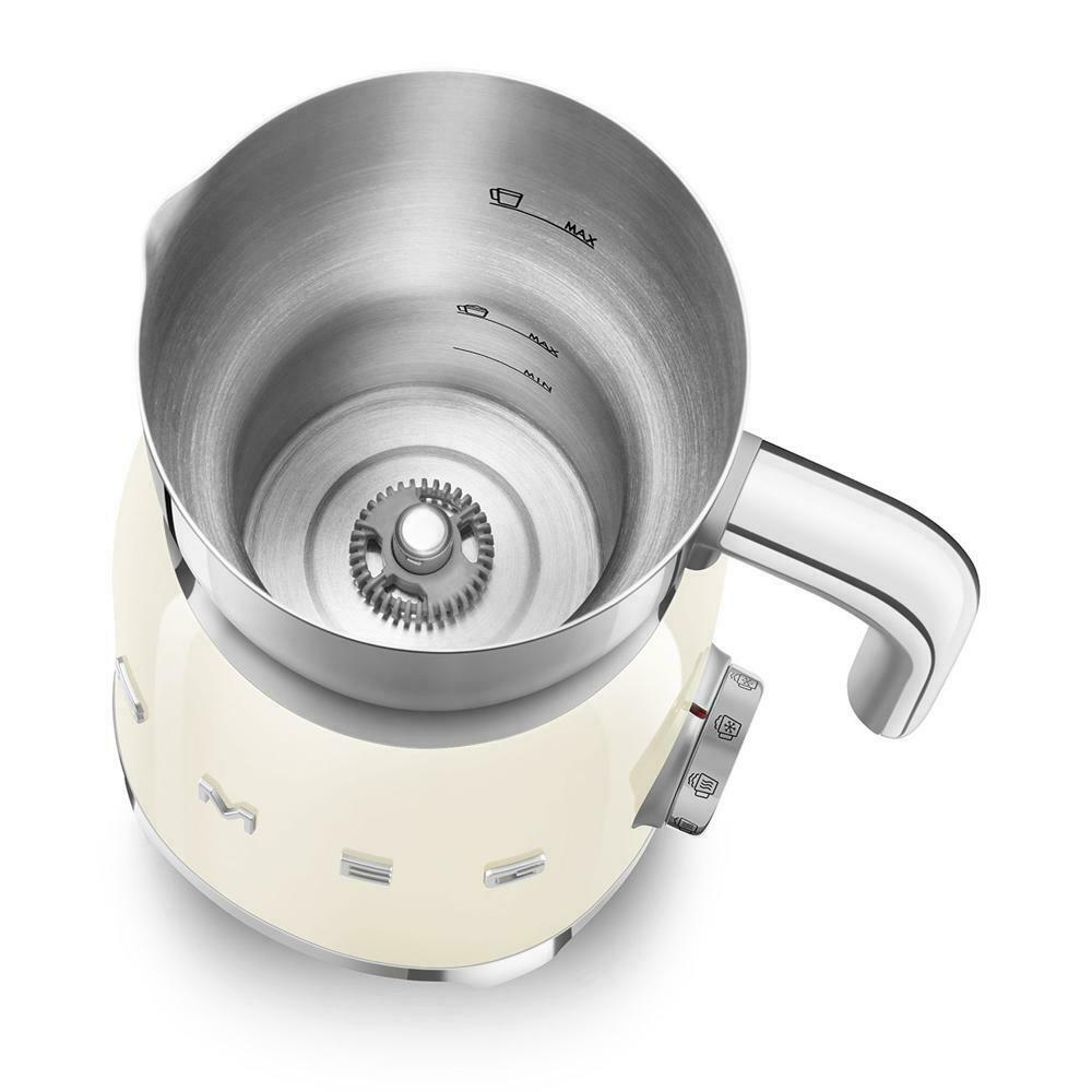 SMEG mff11creu milchaufschueumer 50 s style creme Kuechenkleingeraete