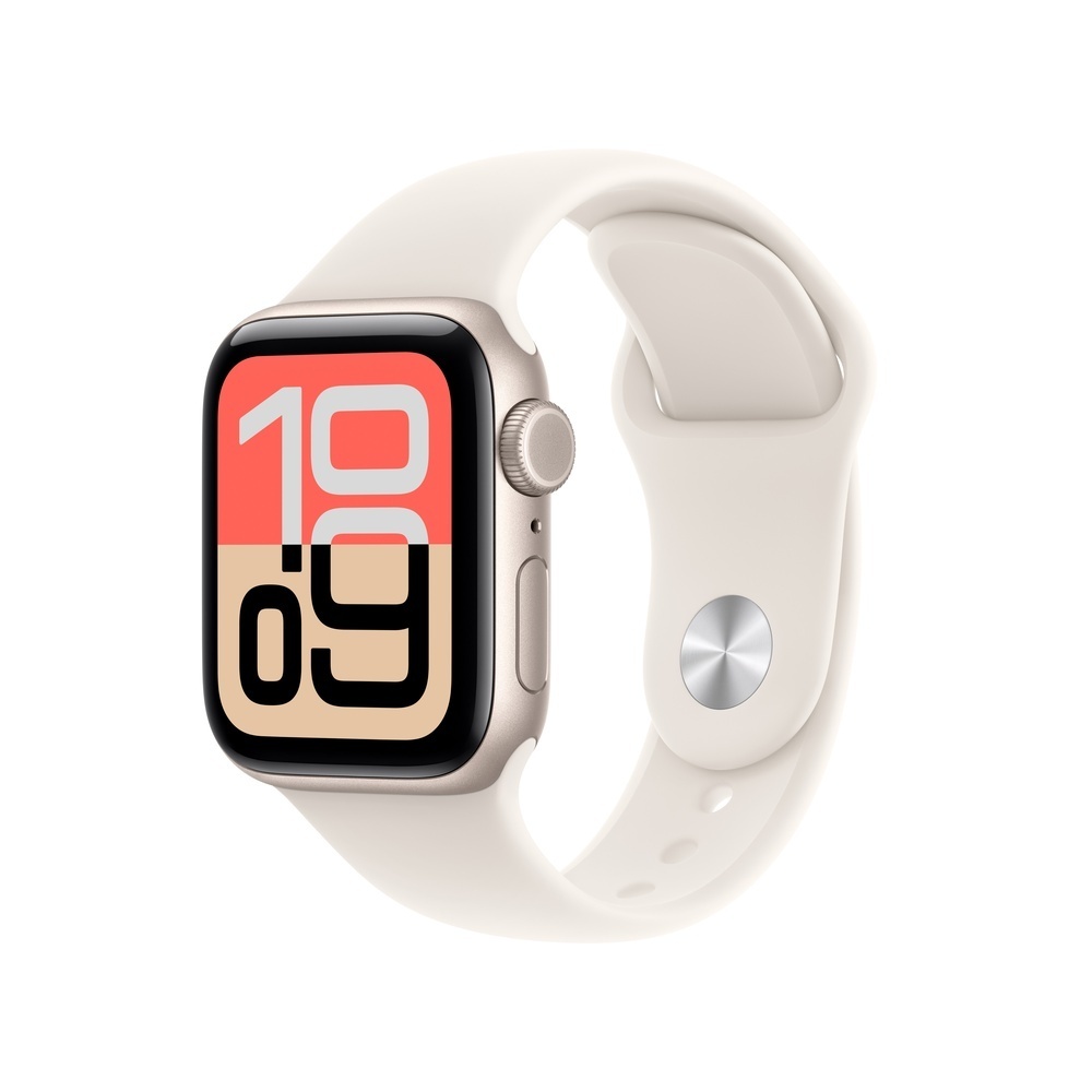 Apple watch se 3 alu  polarstern  gps cellular  40 mm  sportarmband polarstern s m Smartwatches & Fitnesstracker