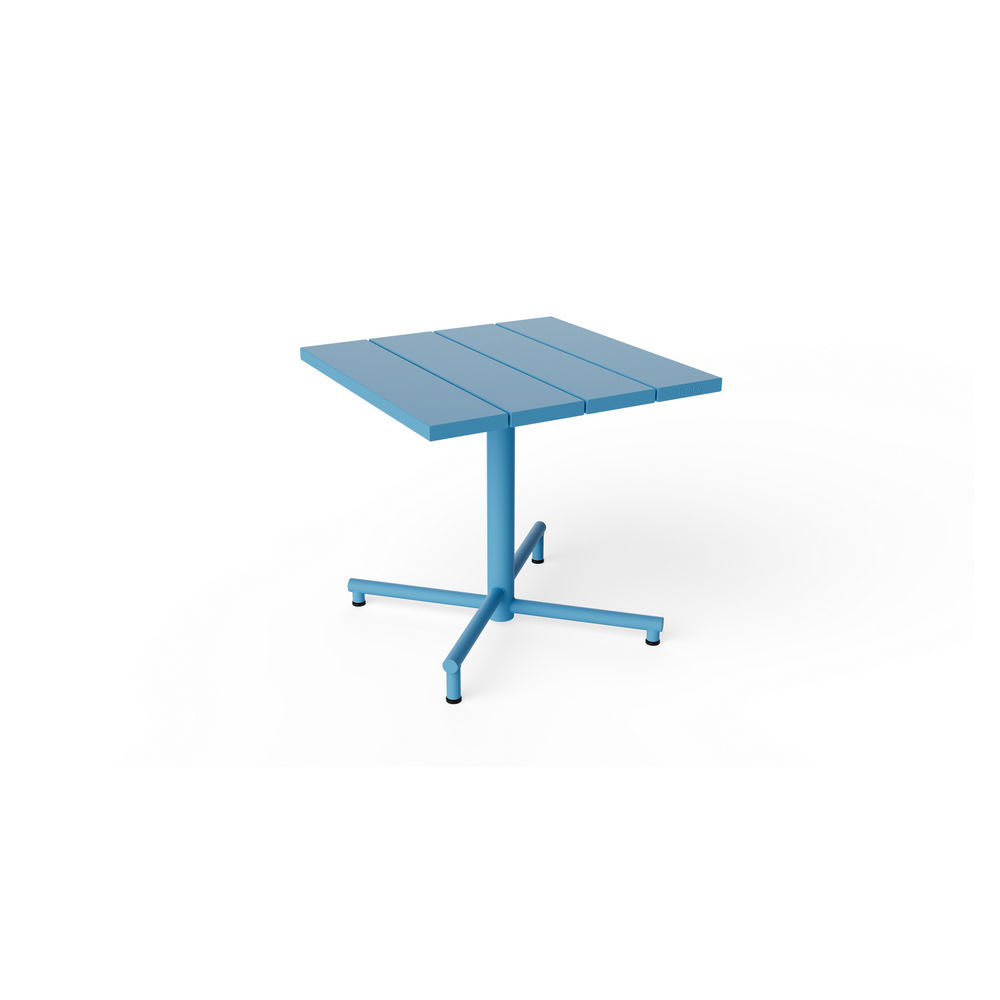 Fatboy Tisch Fred s Square Bistreau 2 x Stuhl Fred s Armchair  wave blue Heimwerken & Garten