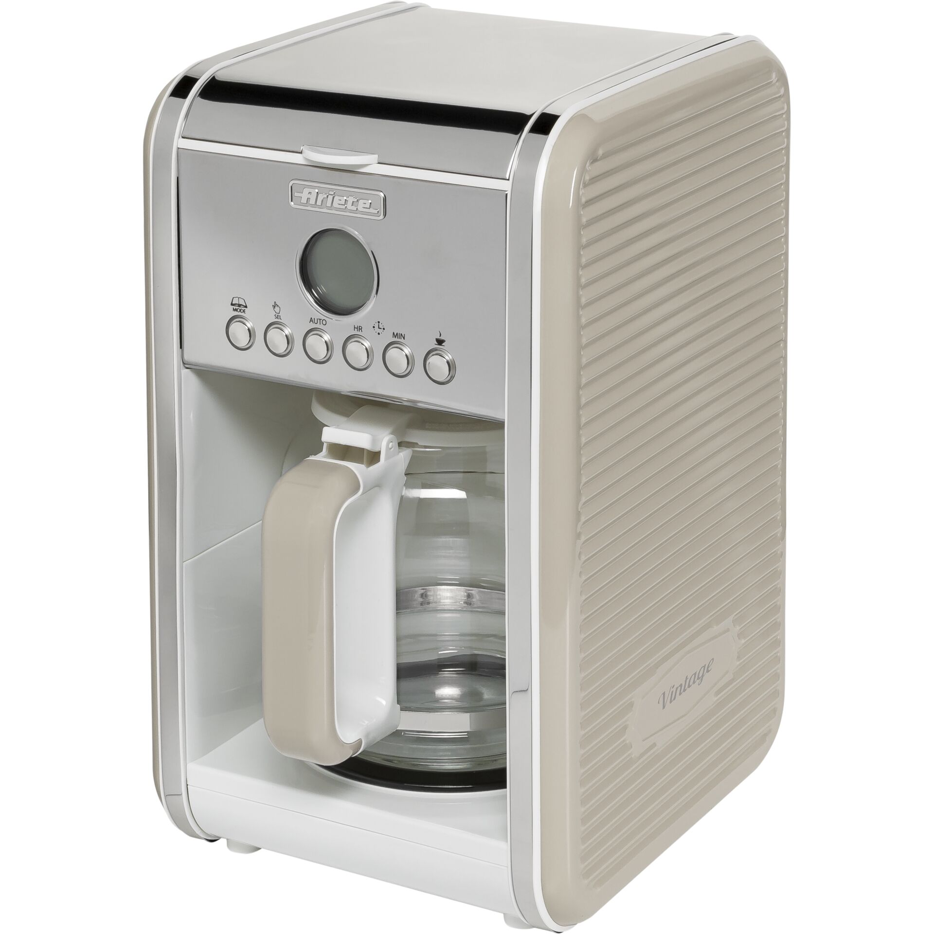 Ariete Vintage Filter Kaffeemaschine  beige Filterkaffeemaschinen