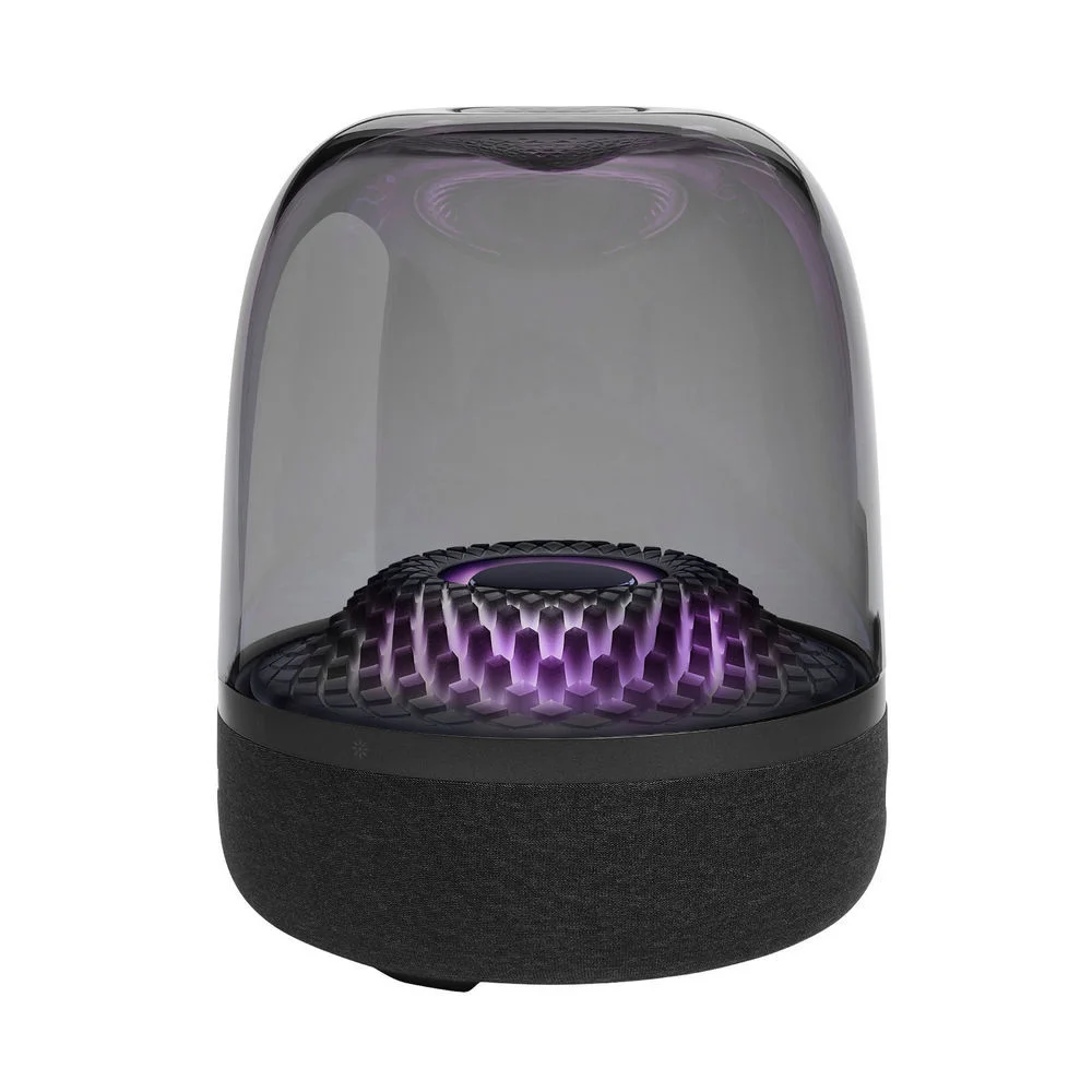 HARMAN KARDON BT Lautsprecher mit Themenbeleuchtung Aura Studio 4  schwarz Multimedia & Technik