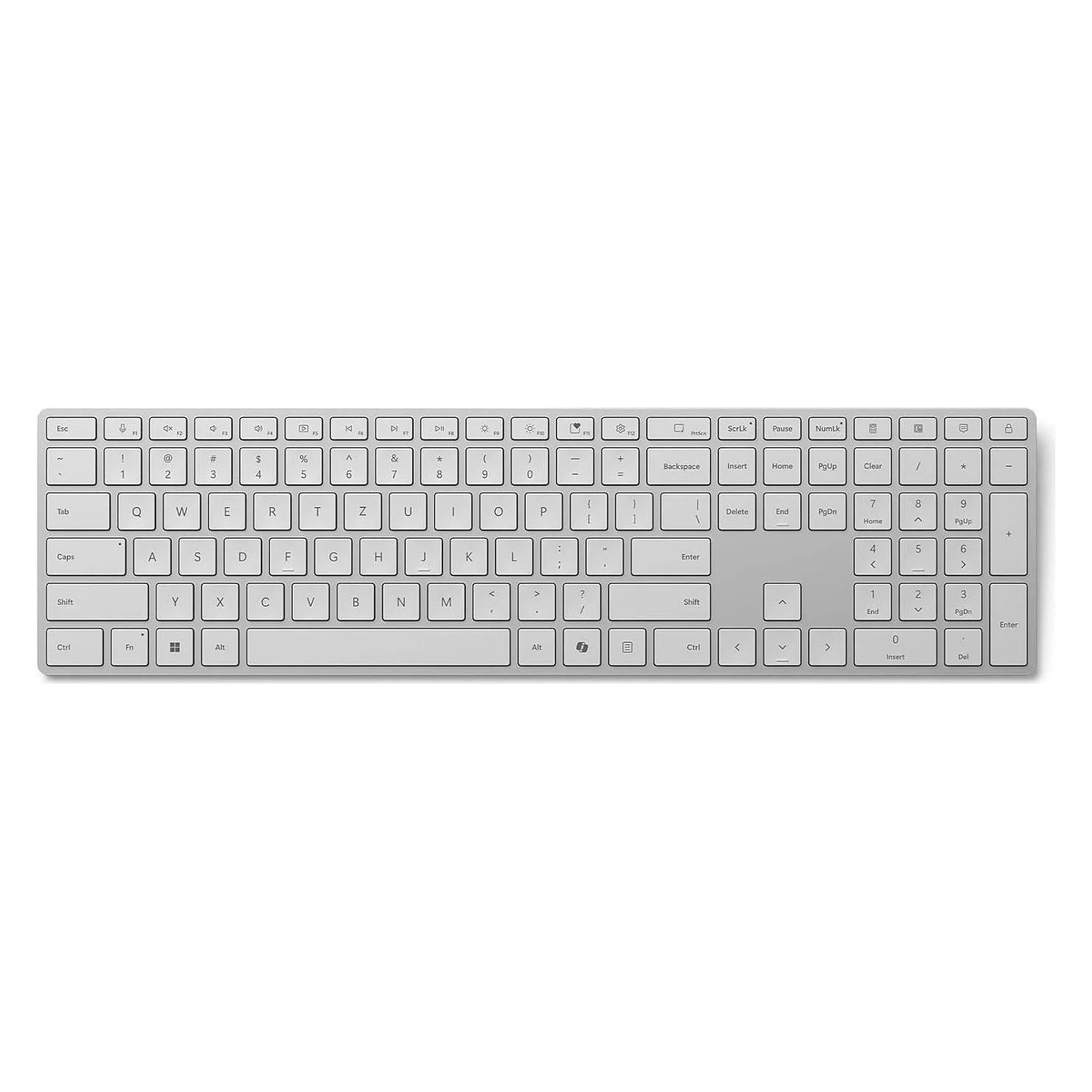 Microsoft surface keyboard sc bluetooth german gray projekt retail  p  Notebook & Tablet Zubehoer