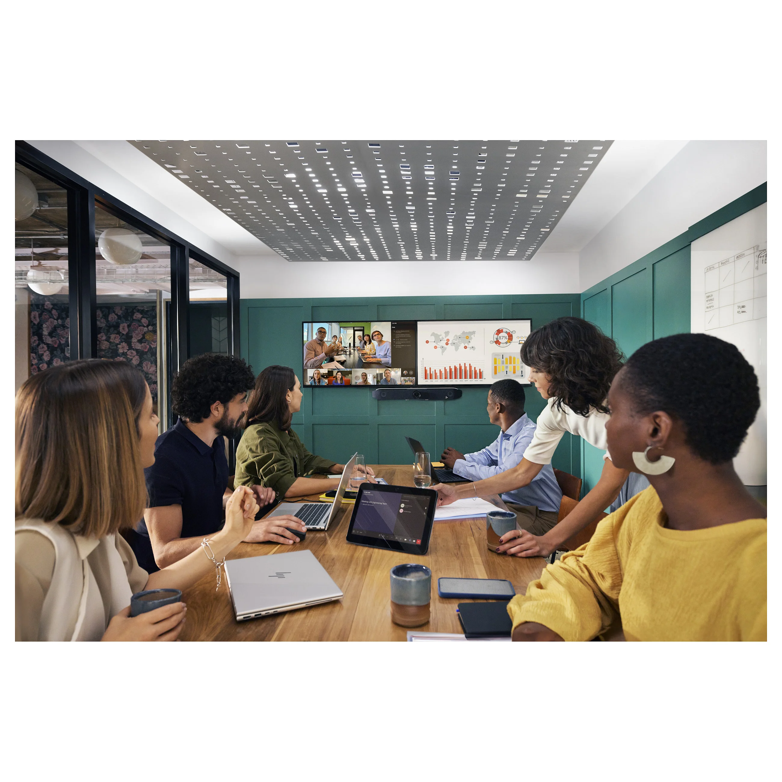 HP Poly Studio V52 USB Videobar PC-Zubehoer