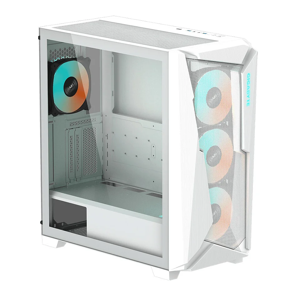 GIGABYTE C301GW Computer Gehaeuse Midi Tower Weiss PC-Komponenten