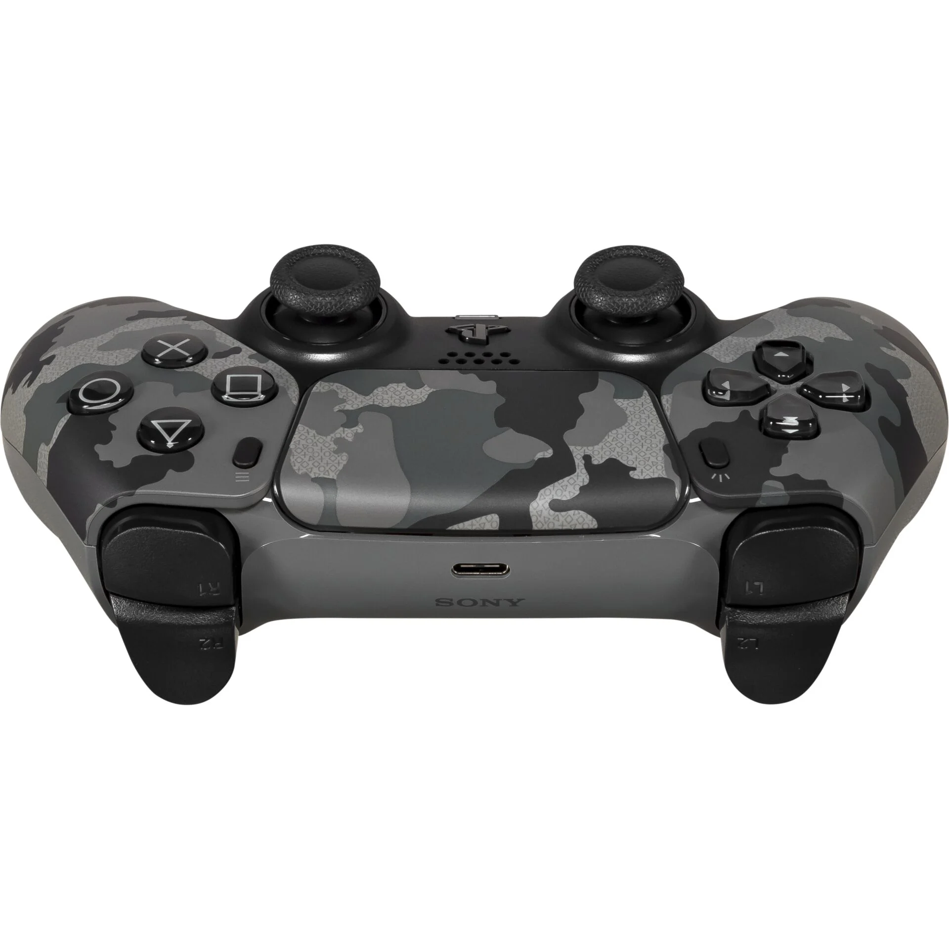 Sony DualSense V2 Camouflage  Grau Bluetooth Gamepad Analog   Digital Android  MAC  PC  PlayStation 5  iOS Zubehoer Gaming Gaming