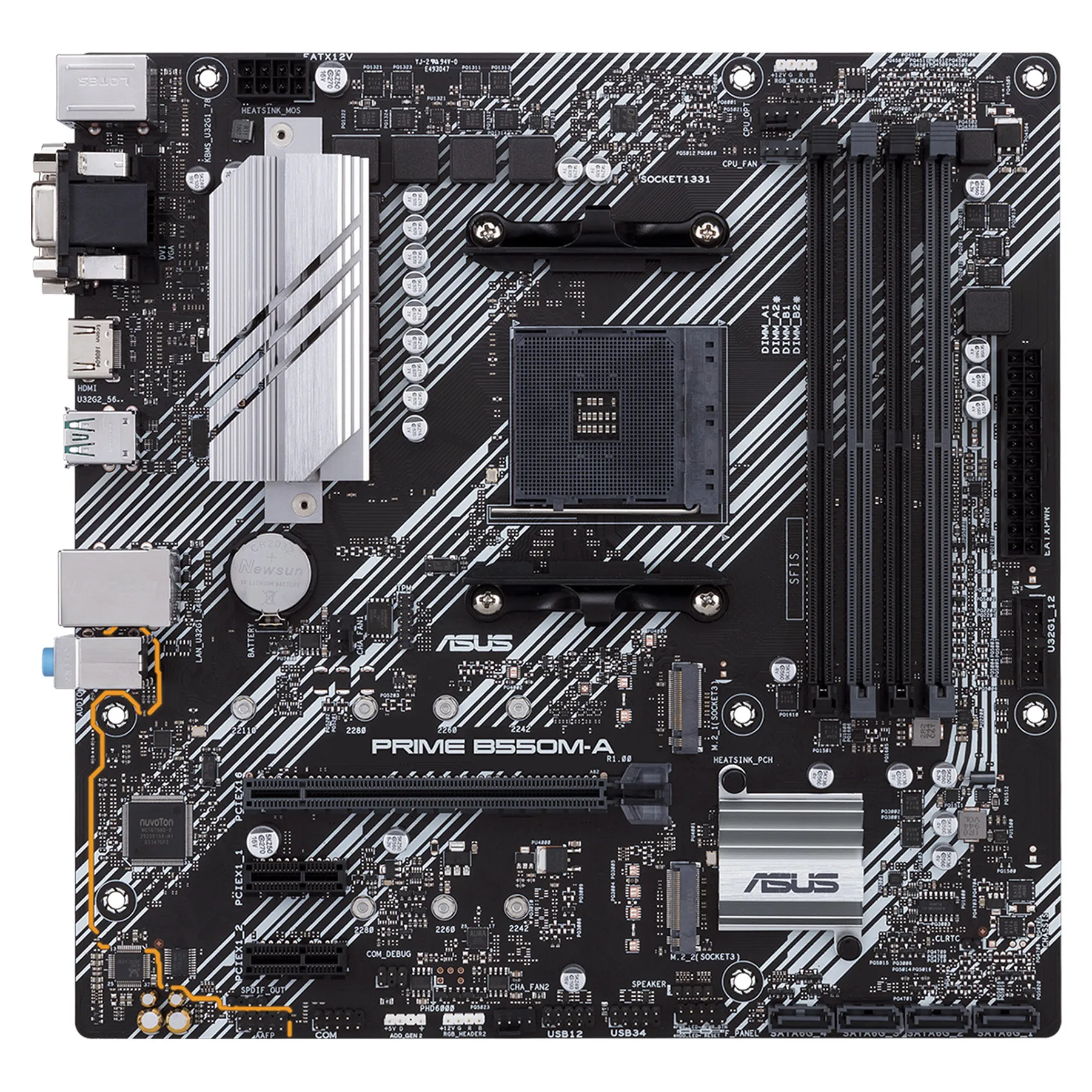 ASUS PRIME B550M A AMD B550 Sockel AM4 micro ATX PC-Zubehoer