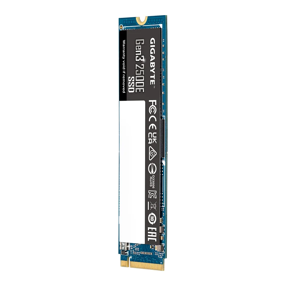 GIGABYTE Gen3 2500E SSD 1TB M 2 PCI Express 3 0 NVMe 3D NAND Speichermedien