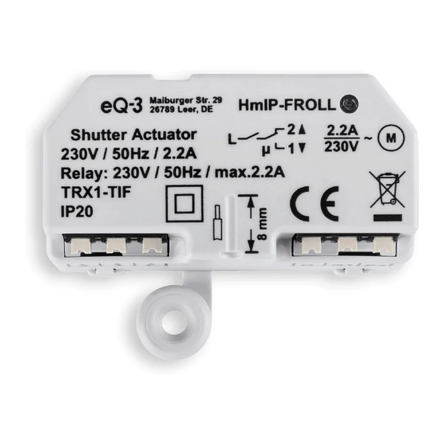 eQ 3 Homematic IP Rollladenaktor   Unterputz Rollladensteuerung