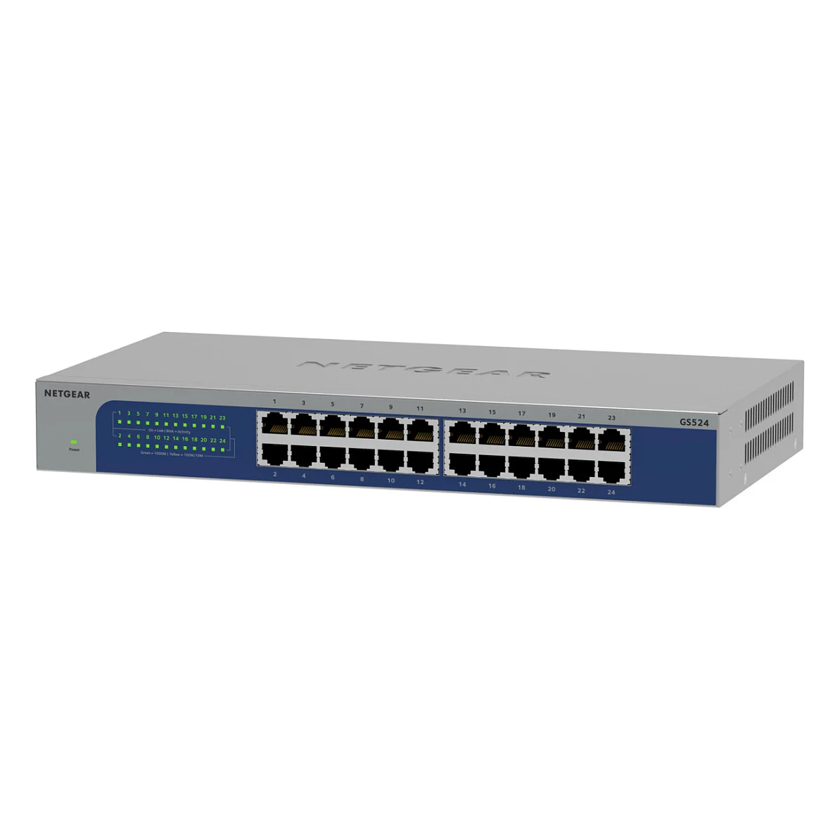 NETGEAR GS524 300EUS Netzwerk Switch Unmanaged Gigabit Ethernet  10 100 1000  Grau Switches