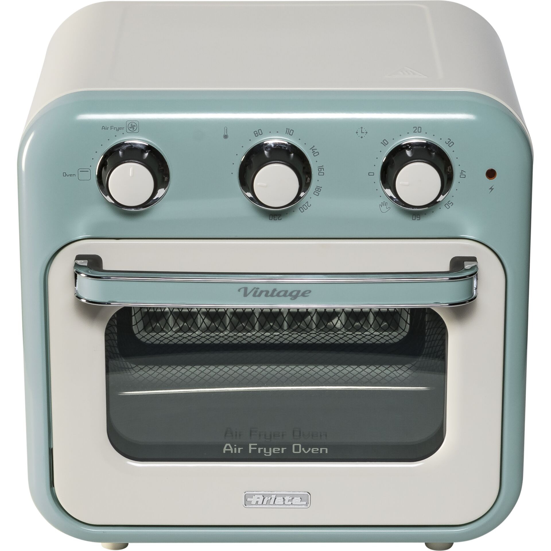 Ariete Vintage Air Fryer Mini  Ofen blau Fritteusen