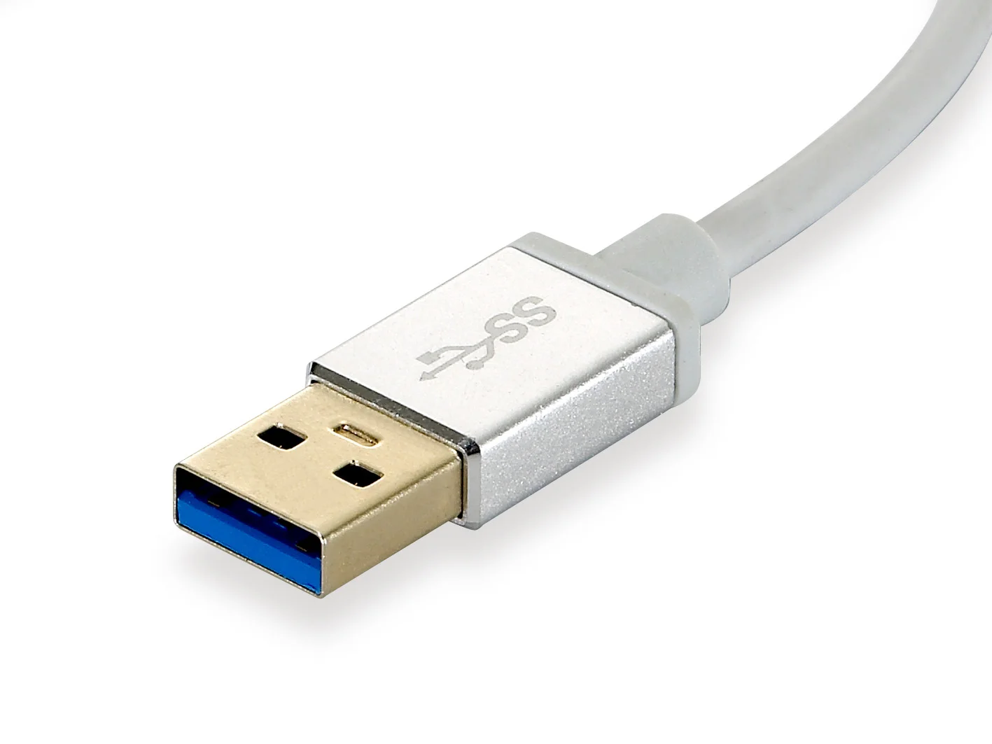 LevelOne USB 0503 Gigabit USB Netzwerkadapter mit USB Hub