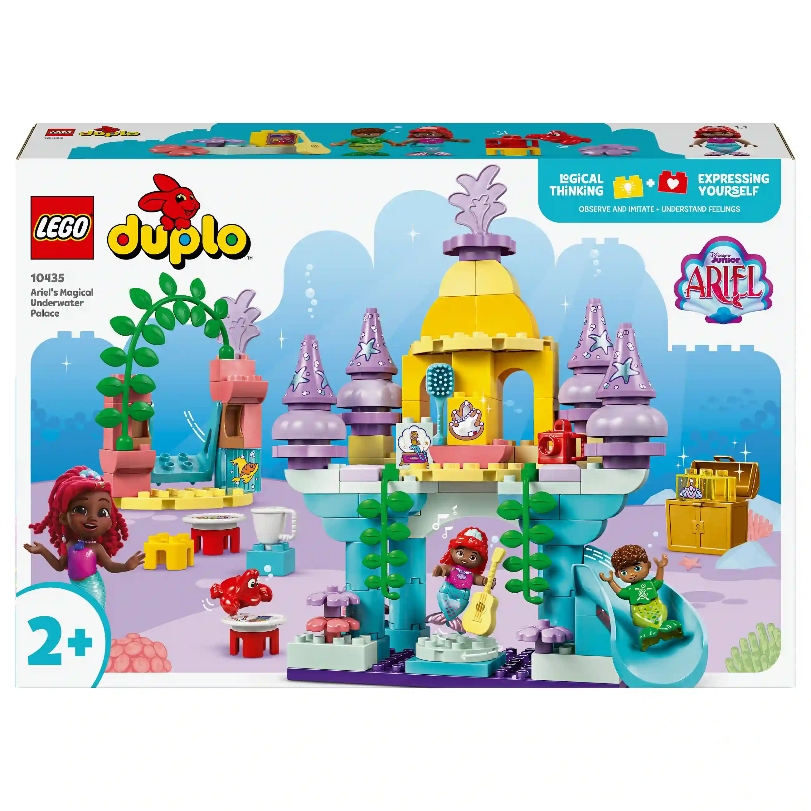 LEGO 10435 DUPLO Disney Arielles magischer Unterwasserpalast Spielwaren
