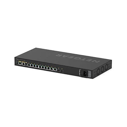 NETGEAR GSM4212PX Managed L2 L3 Gigabit Ethernet  10 100 1000  Power over Ethernet  PoE  1U Schwarz Switches