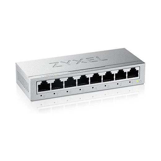 Zyxel GS 108BV5 EU0101F Netzwerk Switch Unmanaged L2 Gigabit Ethernet  10 100 1000  Switches