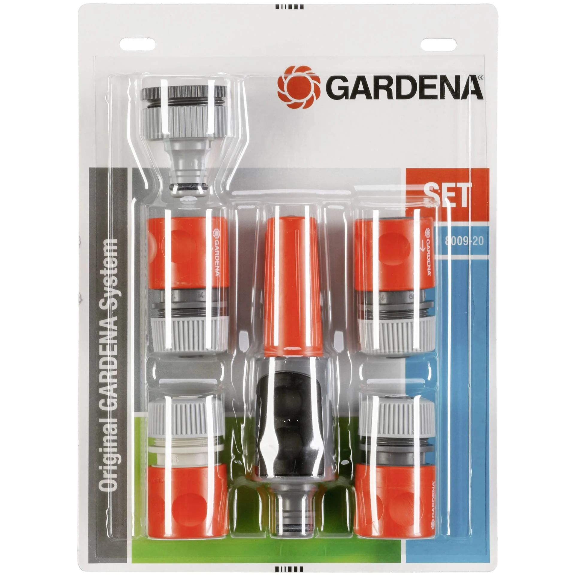 GARDENA Classic 50 Set Wandschlauchtrommel Gartenbewaesserung