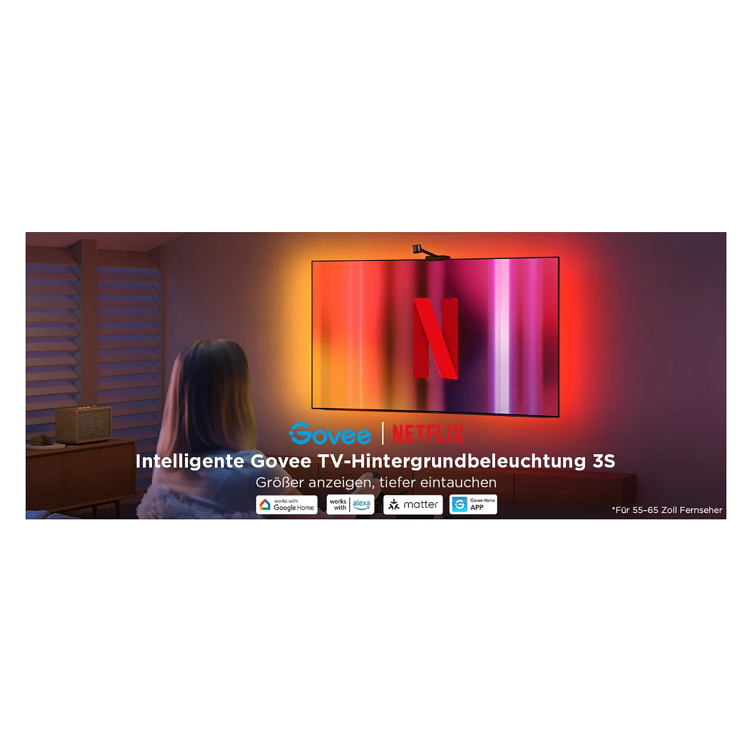 Govee H6098 Intelligenter Leuchtstreifen Wi Fi Bluetooth Lightstrips