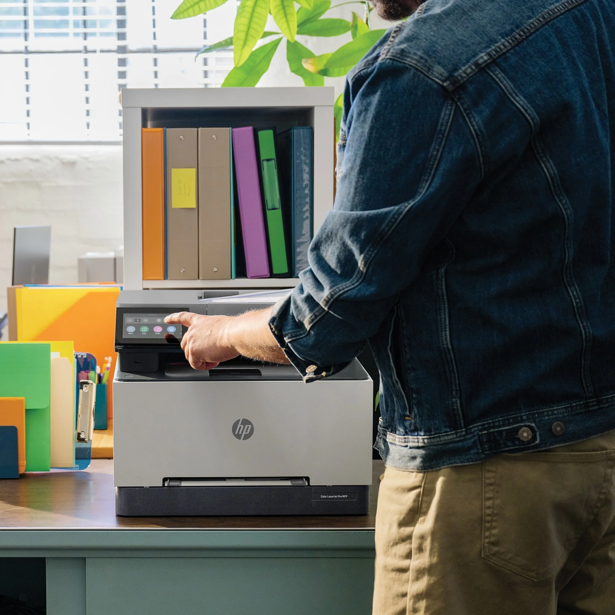 HP FL Color LaserJet PRO MFP 3302fdwg Farblaserdrucker 4in1 A4 LAN WLAN ADF Duplex Drucker & Scanner