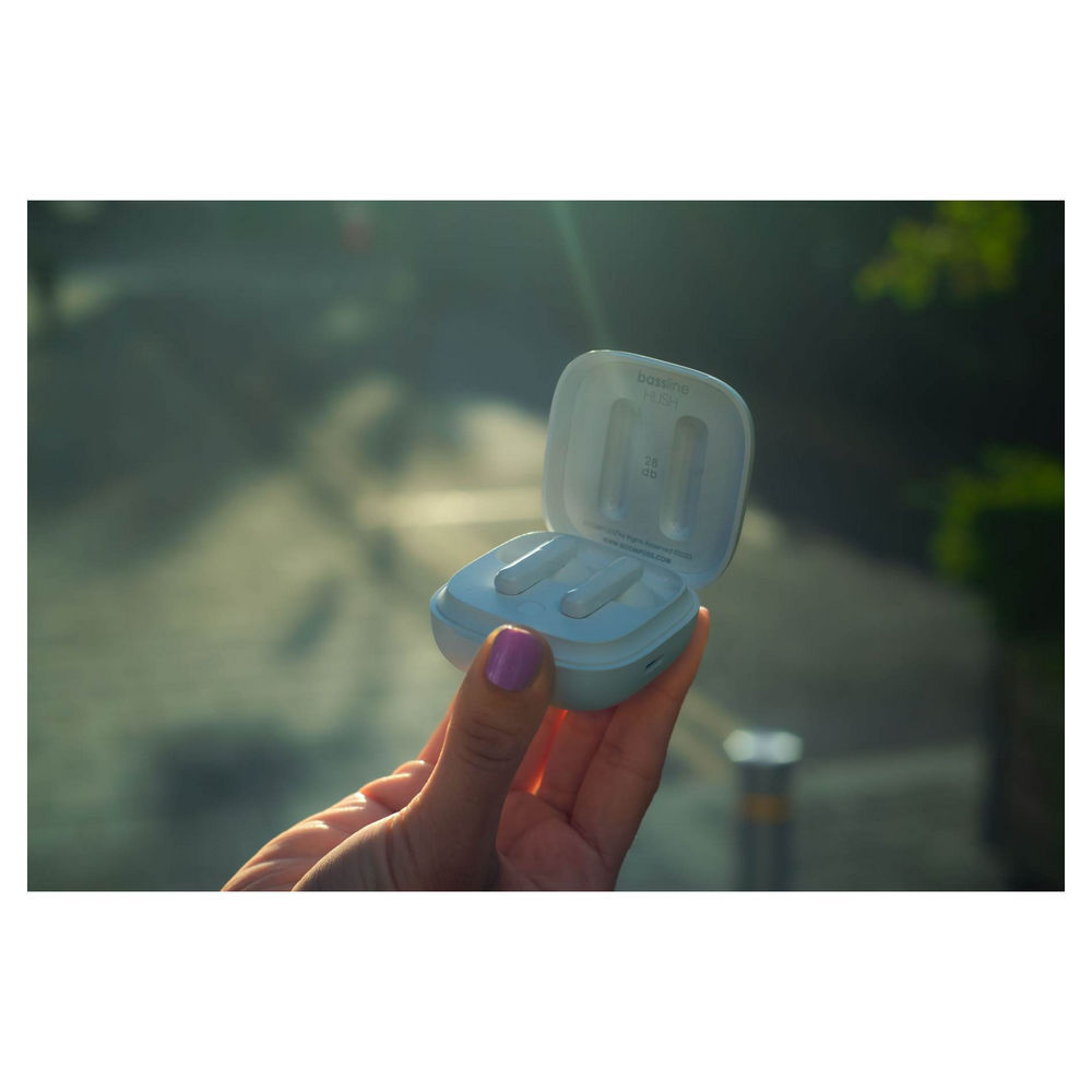 Boompods True Wireless In Ear Kopfhoerer HUSH ANC weiss