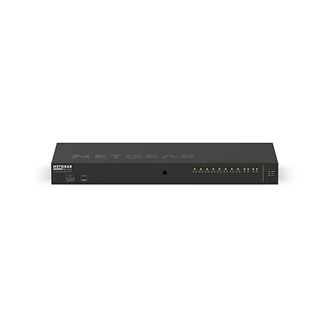 NETGEAR GSM4212PX Managed L2 L3 Gigabit Ethernet  10 100 1000  Power over Ethernet  PoE  1U Schwarz Switches