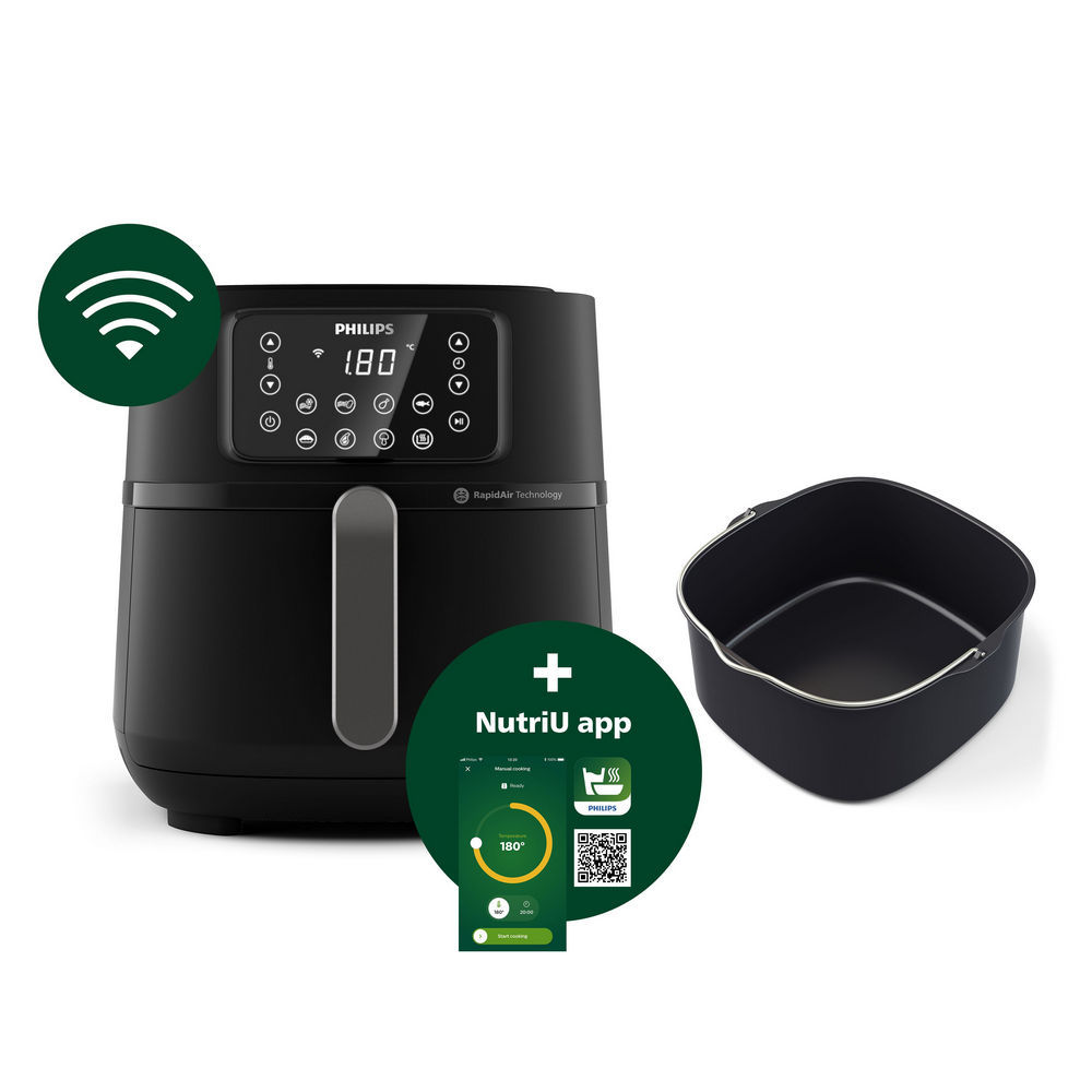 Philips Airfryer XXL HD9285 93 Connected Kuechenkleingeraete