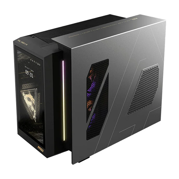 MSI MEG Vision X AI 2NVV7 009AT Intel Core Ultra 7 265K 32 GB DDR5 SDRAM 2 TB SSD NVIDIA GeForce RTX 5080 Windows 11 Home Desktop PC Schwarz PC-Zubehoer