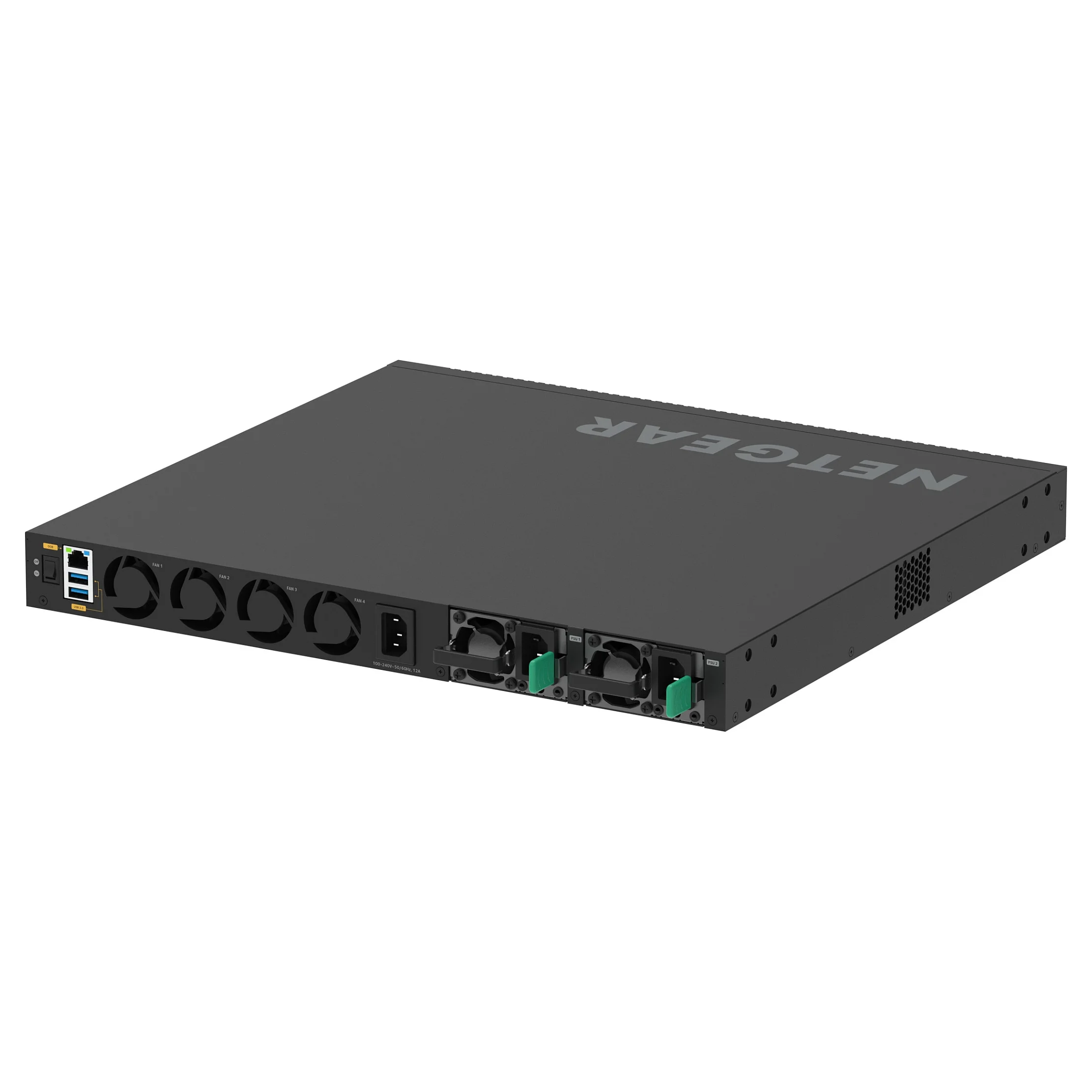 NETGEAR M4350 44M4X4V Managed L3 2 5G Ethernet  100 1000 2500  Power over Ethernet  PoE  1U Schwarz Switches