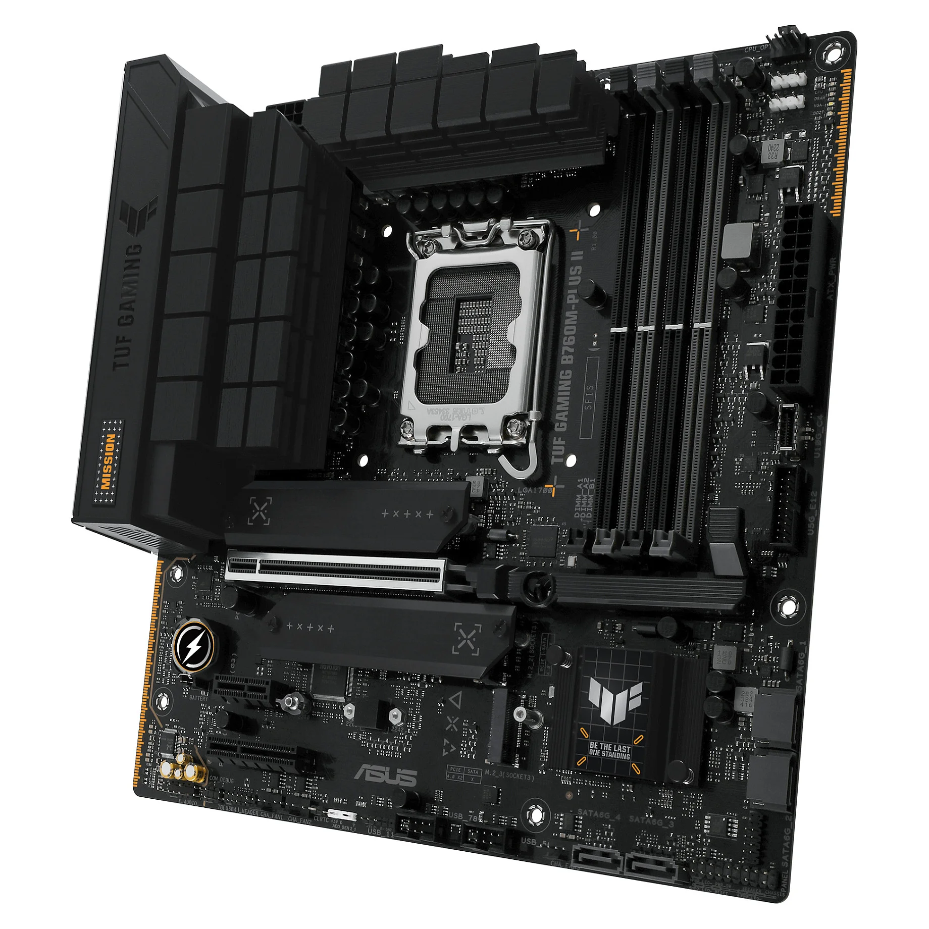 ASUS TUF GAMING B760M PLUS II Intel B760 LGA 1700 micro ATX PC-Komponenten
