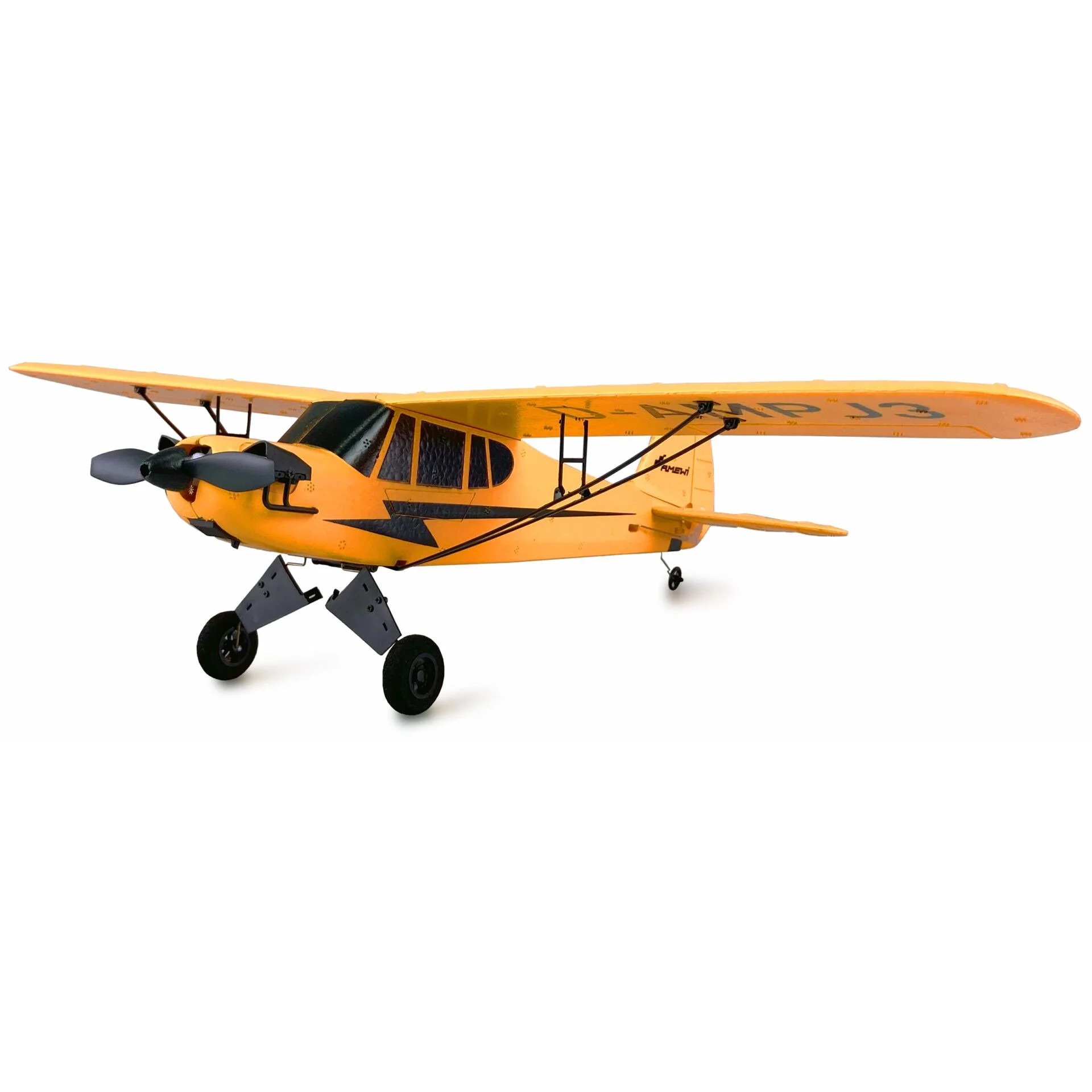 Amewi piper j3 cup mit gyro 3 kanal rtf gelb Elektronikspielzeug