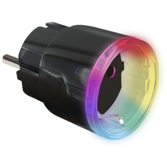 Shelly Plug   Play Plus Plug S Wi Fi Smart Steckdose 10A Messfunktion WLAN Bluetooth Schwarz Steckdosen