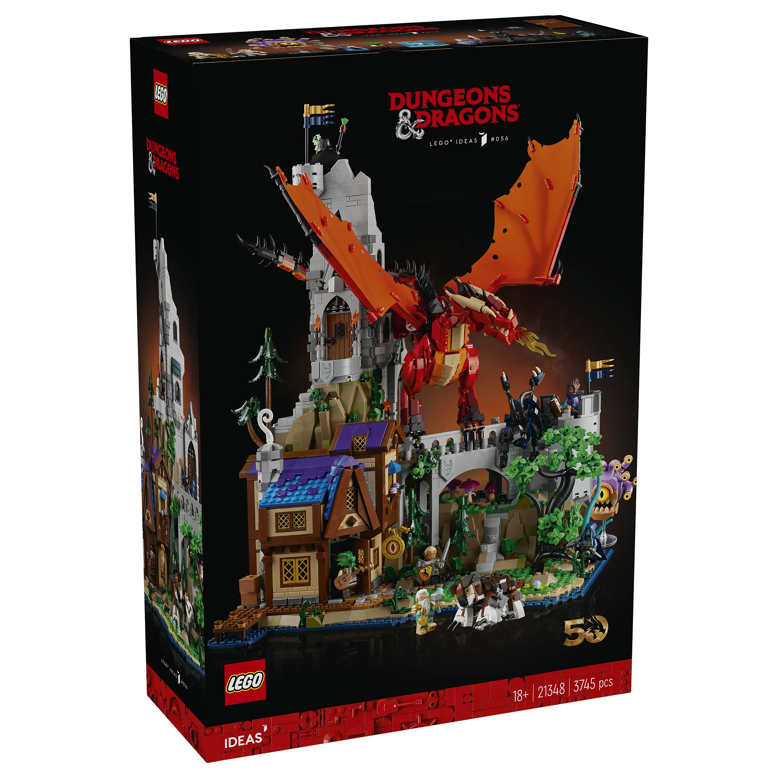 LEGO Ideas Dungeons Dragons Die Sage vom Roten Drachen